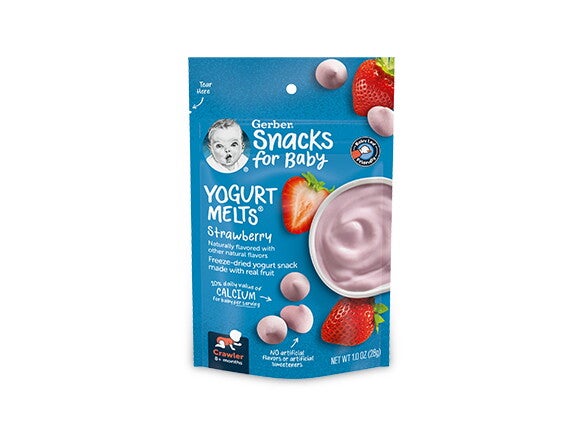 GERBER Baby Yogurt Melts Strawberry Nestl Baby Me